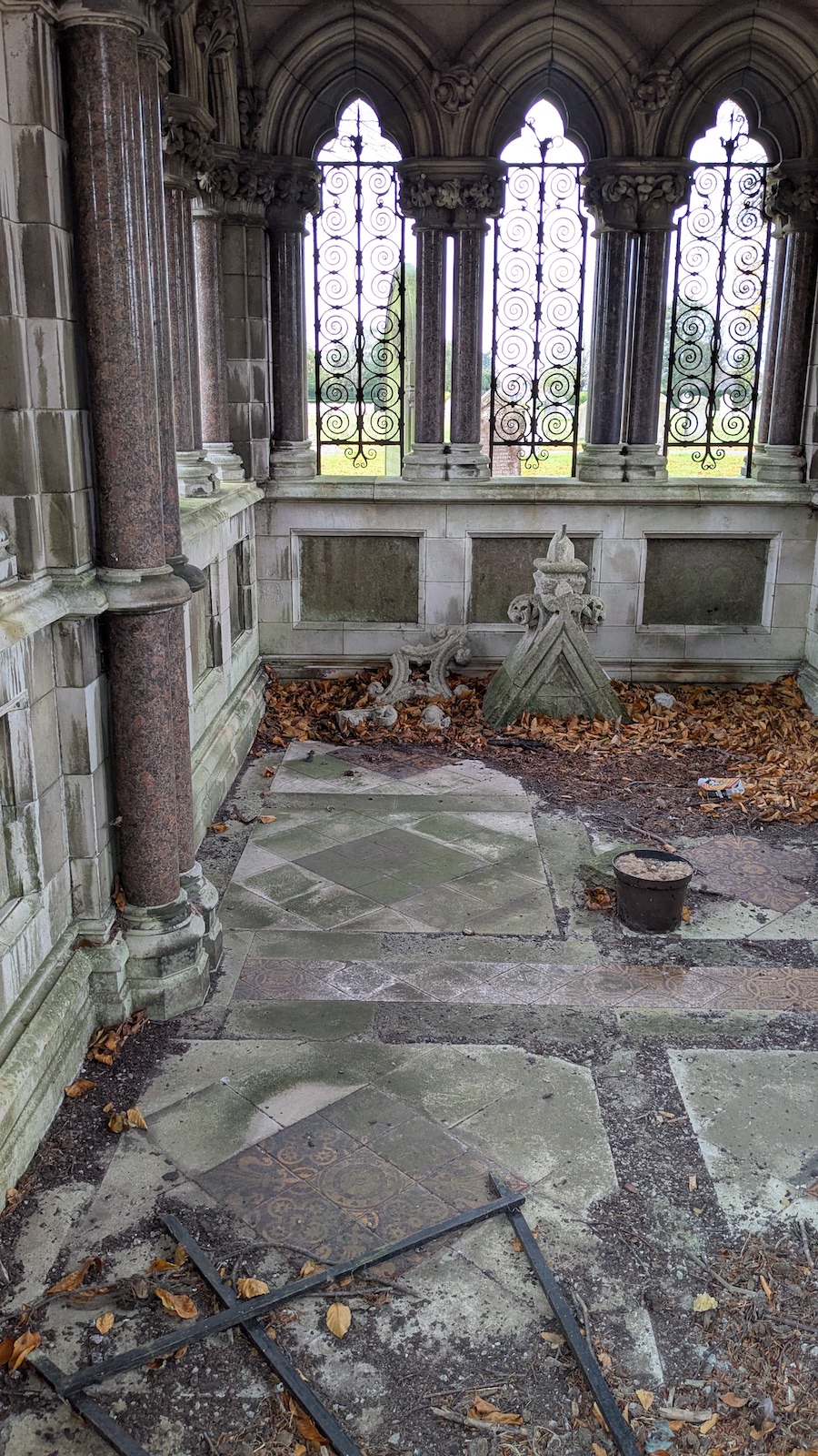 Abel Smith Mausoleum interior
